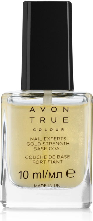 Зміцнювальний засіб для нігтів "24 карати золота" - Avon True Nail Experts Gold Strength Base Coat — фото N2
