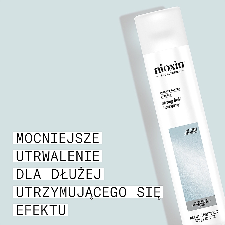 Лак для волос сильной фиксации - Nioxin Pro Clinical Density Defend Strong Hold Hairspray — фото N6