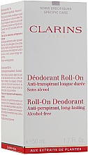 Кульковий дезодорант - Clarins Gentle Care Roll-On Deodorant — фото N2