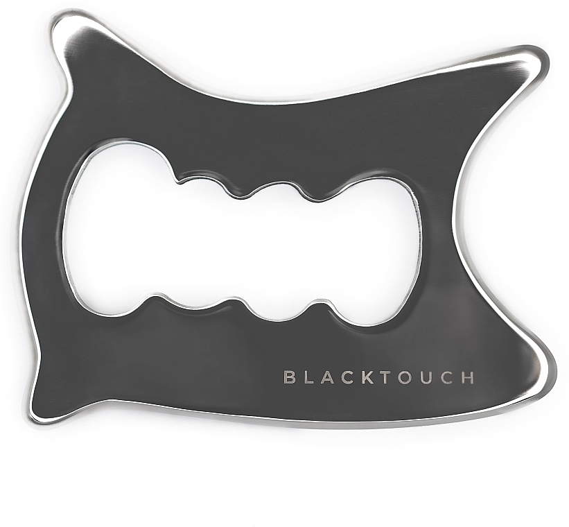 Стальний гуаша скребок для тіла - BlackTouch — фото N1