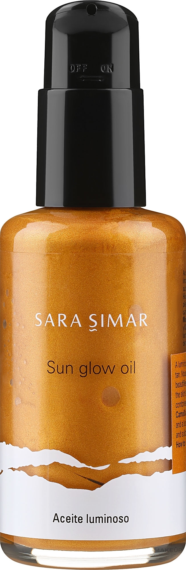 Сияющее масло для загара - Sara Simar Sun Glow Oil — фото 100ml