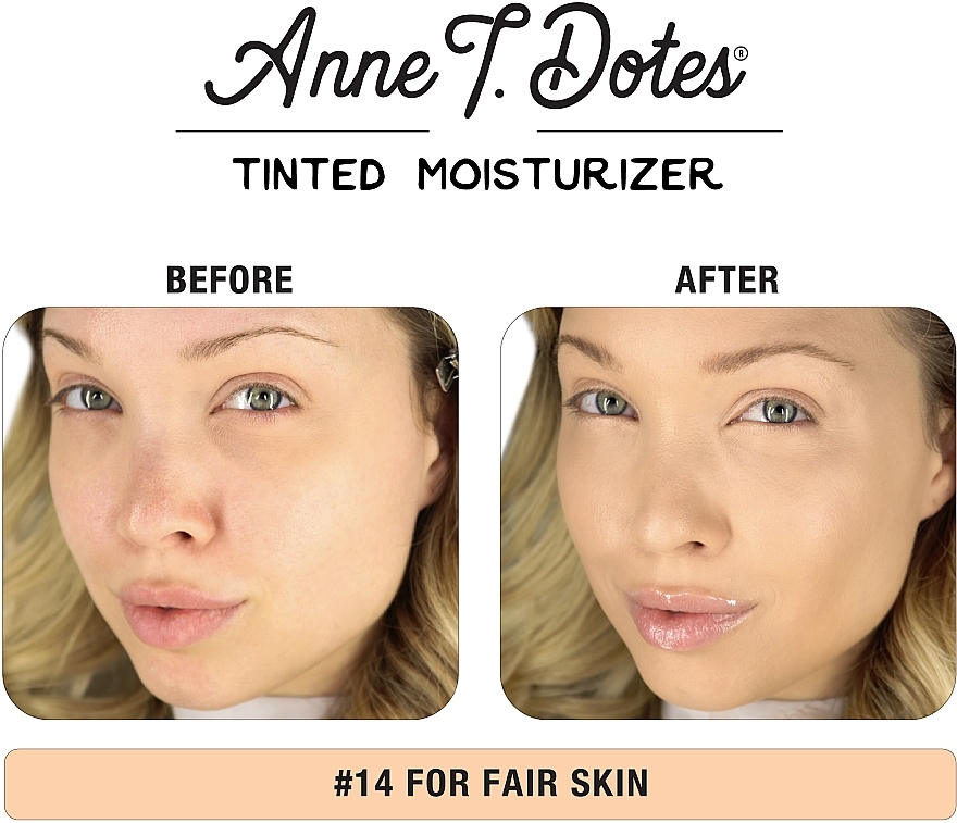Зволожувальний тональний крем для обличчя - theBalm Anne T. Dotes Tinted Moisturizer — фото N3