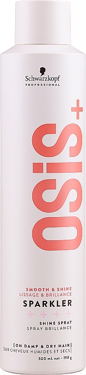 Лак для блеска волос - Schwarzkopf Professional Osis+ Sparkler Shine Spray