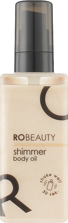 Масло-шиммер для тела с ароматом дыни - Ro Beauty Shimmer Body Oil Honey — фото N1