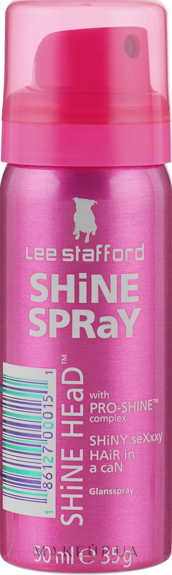 Спрей для блеска волос - Lee Stafford Lightweight Shine Spray — фото 50ml