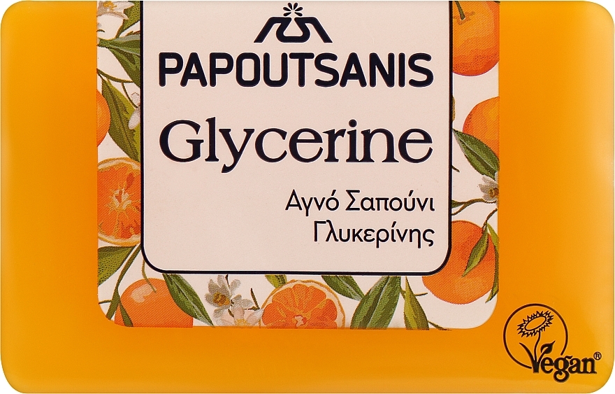 Глицериновое мыло с ароматом пряного апельсина - Papoutsanis Glycerine Soap