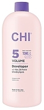 Окисник 1.5% - CHI 5 Volume Developer With Aloe, Silk Protein & Bonding Agents — фото N1