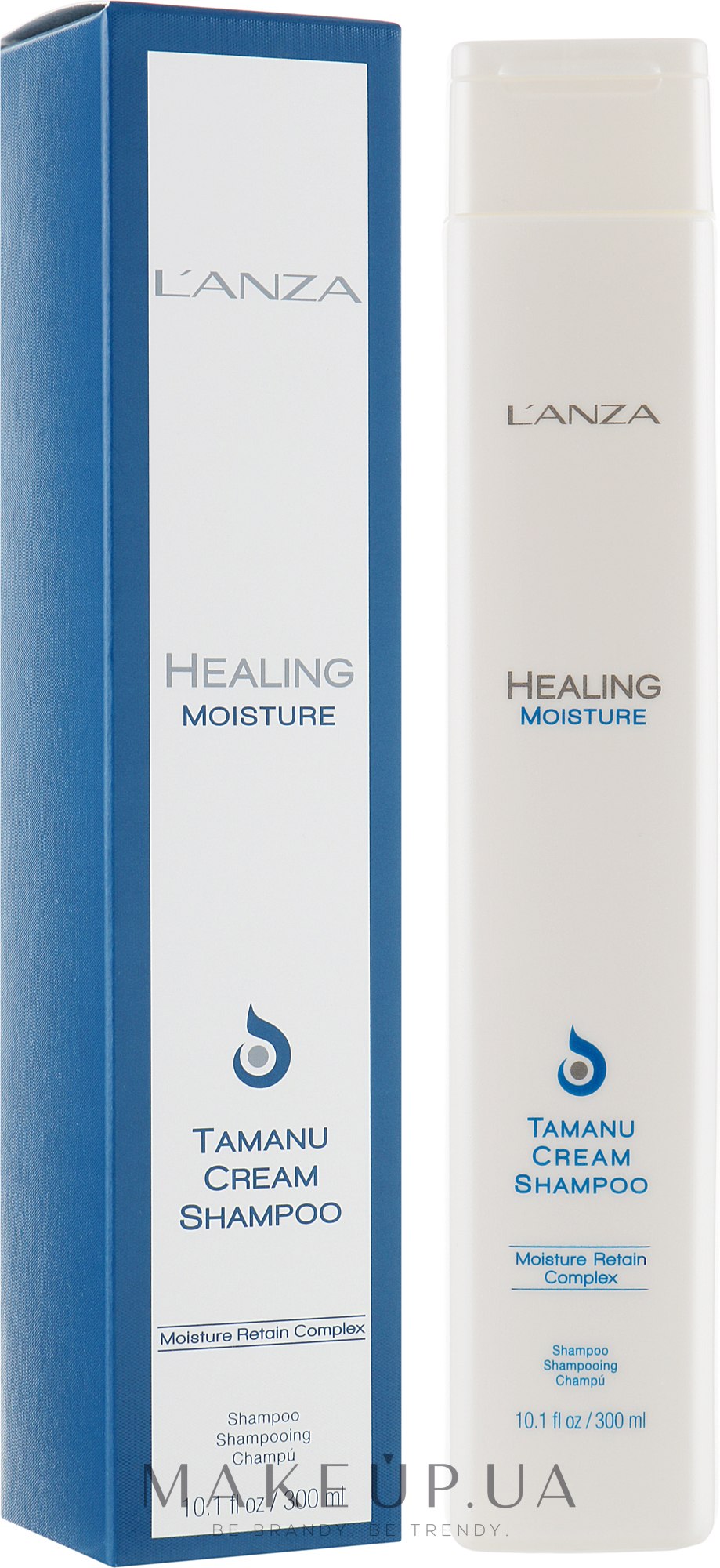Відновлювальний крем-шампунь з олією таману - L'anza Healing Moisture Tamanu Cream Shampoo — фото 300ml