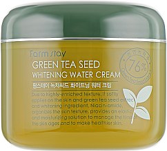 Освітлювальний крем з зеленим чаєм - FarmStay Green Tea Seed Whitening Water Cream — фото N5