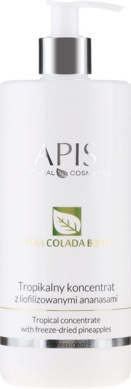 Тропический концентрат с лиофилизированными ананасами - Apis Professional Pina Colada Body Tropical Concentrate — фото N3