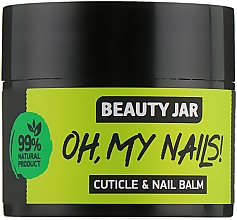Парфумерія, косметика Бальзам для нігтів і кутикули "Oh My Nails!" - Beauty Jar Cuticle&Nail Balm