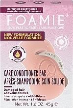 Твердий кондиціонер для волосся - Foamie Hibiskiss Care Conditioner Bar — фото N1