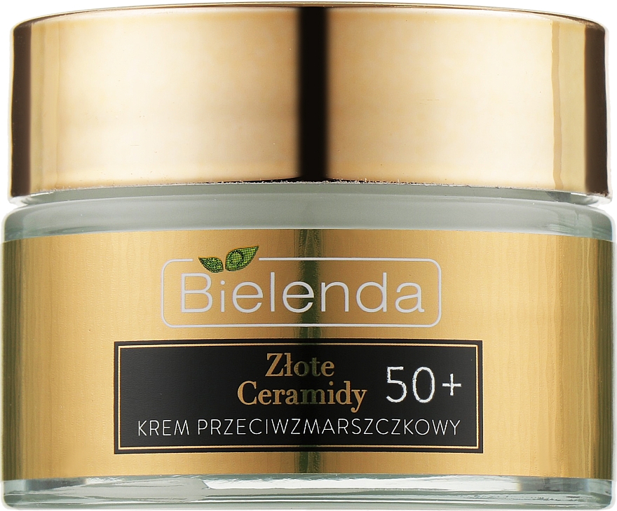 Регенерувальний ліфтинг-крем день/ніч 50+ - Bielenda Golden Ceramides