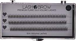 Накладні вії - Lash Brow Premium Flare Silk Kim Volume Lashes — фото N1