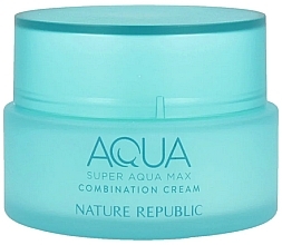 Комбинированный увлажняющий крем для лица - Nature Republic Super Aqua Max Combination Watery Cream — фото N1