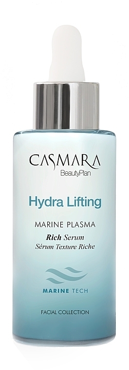Поживна ліфтинг-сироватка для обличчя - Casmara Hydra Lifting Marine Plasma Rich Serum — фото N2