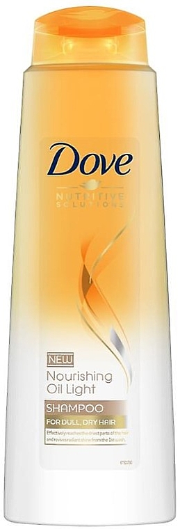 Питательный шампунь для для тусклых и сухих волос - Dove Nourishing Oil Light Shampoo For Dull Dry Hair — фото N1