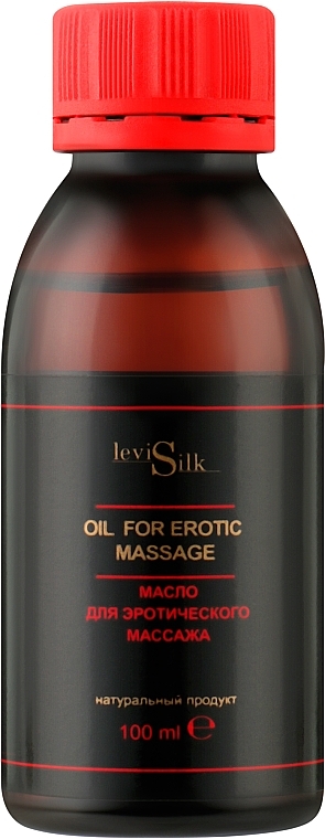 Масло для эротического массажа - Levi Silk Oil For Erotic Massage — фото N1