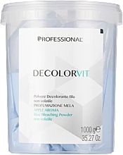 Парфумерія, косметика Порошок для освітлення волосся з яблучним ароматом - Professional Decolorvit Apple Aroma Blue Bleaching Powder
