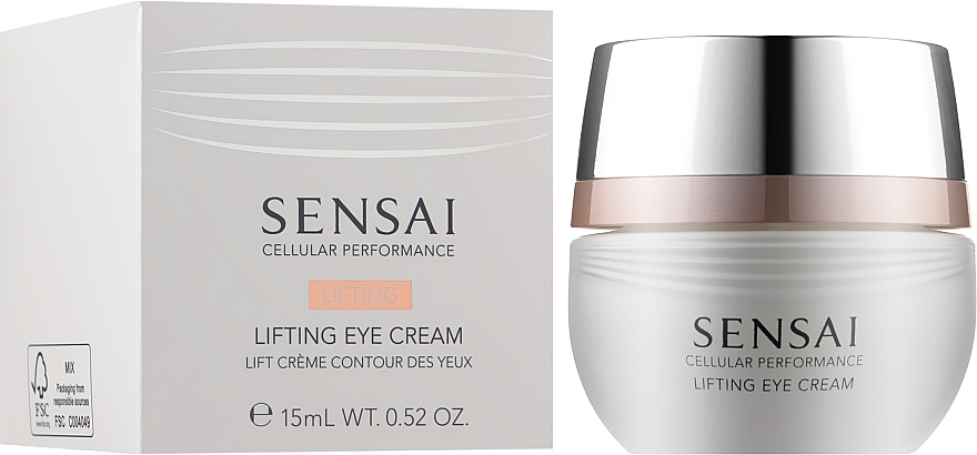 Концентрат відновлюючий - Sensai Cellular Performance Lifting Eye Cream — фото N2
