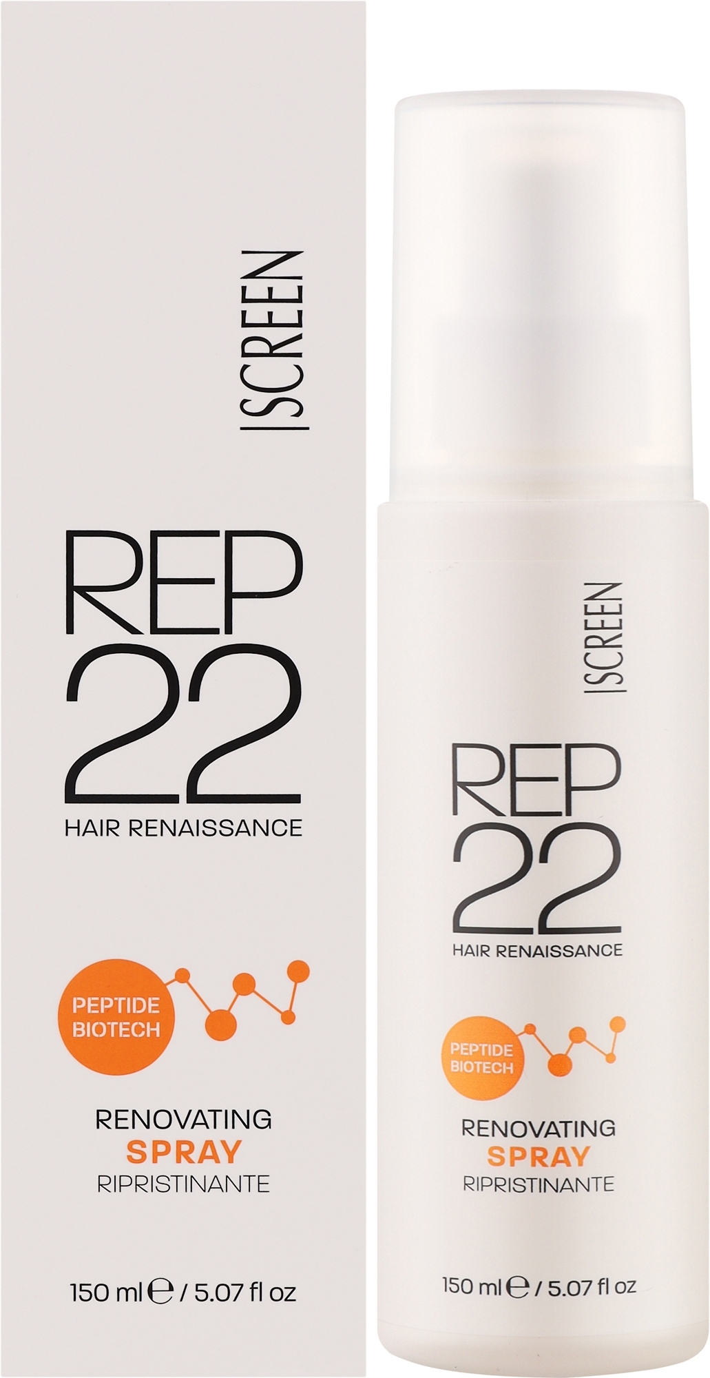 Спрей для волос - Screen Rep 22 Renovating Spray — фото 150ml