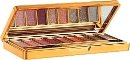 Палетка теней для век, 9 цветов - WeiNi XiaoXiong 9 Color Eyeshadow 07 — фото N2