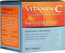 Парфумерія, косметика Крем для обличчя, нічний, живильний - Frulatte Vitamin C Nourishing Night Cream