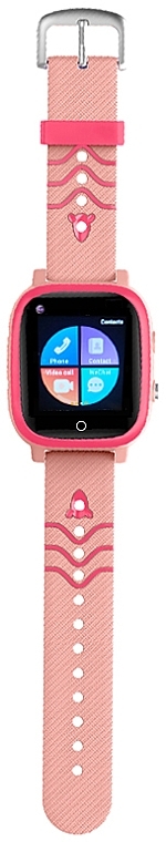 Смарт-часы для детей, розовые - Garett Smartwatch Kids Life Max 4G RT — фото N4