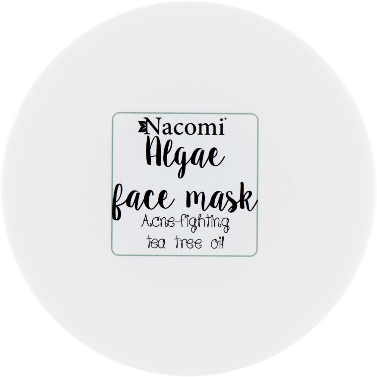Альгинатная маска для лица "Зеленый чай" - Nacomi Professional Face Mask — фото N2