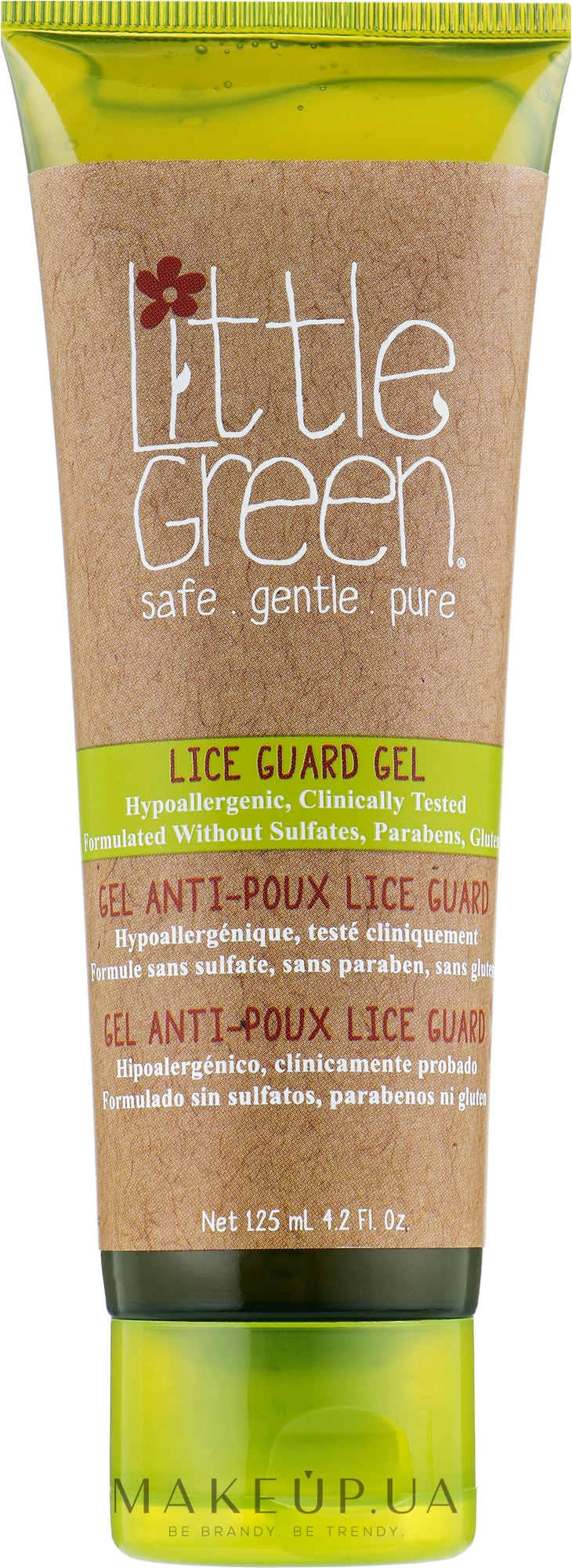 Захисний гель проти вошей - Little Green Kids Lice Guard Gel — фото 125ml