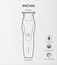 Машинка для стрижки волосся - Xiaomi Enchen Hummingbird Hair Clipper Black — фото N4