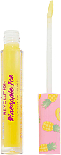 Блиск для губ з ефектом збільшення - I Heart Revolution Tasty Pineapple Ice Plumping Lip Gloss — фото N2