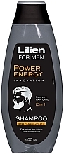 Духи, Парфюмерия, косметика Шампунь против перхоти 2 в 1 - Lilien For Men Power Energy Anti-Dandruf Shampoo