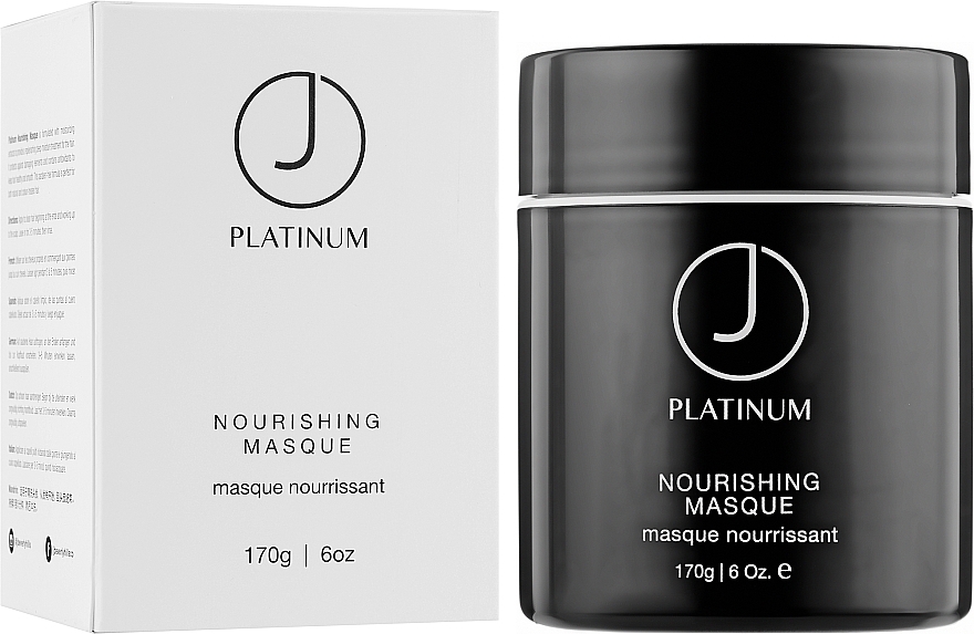 Восстанавливающая питательная маска для волос - J Beverly Hills Platinum Nourishing Masque — фото N4