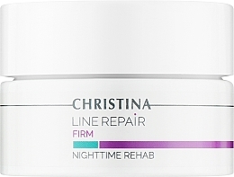 Парфумерія, косметика Крем для обличчя "Нічна реабілітація" - Christina Line Repair Firm Nighttime Rehab