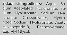 Сыворотка для лица с гиалуроновой кислотой и пептидом - APIS Professional Hyaluron 4D + Argireline Peptide — фото N4