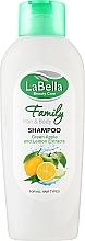 Шампунь для волос и тела - La Bella Family Shampoo Green Apple and Lemon Extracts — фото N1