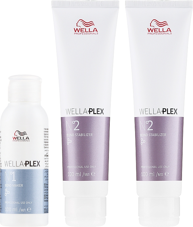 Набор - Wella Professionals Wellaplex Travel Kit (elixir/100ml + elixir/2х100ml) — фото N2