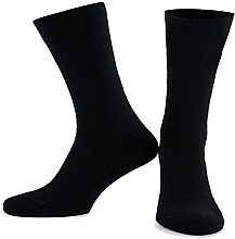 Парфумерія, косметика Чоловічі шкарпетки NTF MS3C/Sl-cl, black - Modna Zona