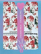 Парфумерія, косметика Дизайнерські наклейки для нігтів "Wraps S-00002" - StickersSpace 