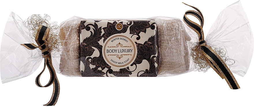 Набір - Accentra Body Luxury (soap/100g + sponge) — фото N1