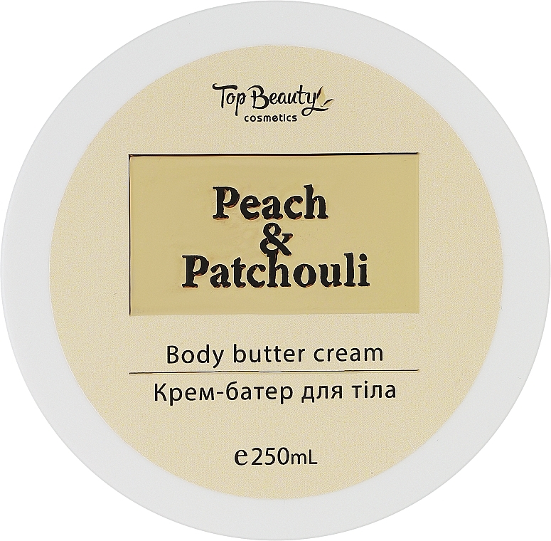 Крем-батер для рук і тіла - Top Beauty Peach Patchouli — фото N1