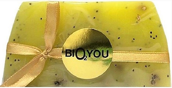 Натуральне обліпихове мило з бурштином і глиною - Bio2You Natural Seabuckthorn Soap With Amber & Clay — фото N1