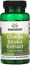 Духи, Парфюмерия, косметика Травянная добавка "Гинкго билоба" - Swanson Ginkgo Biloba Extract 120 mg