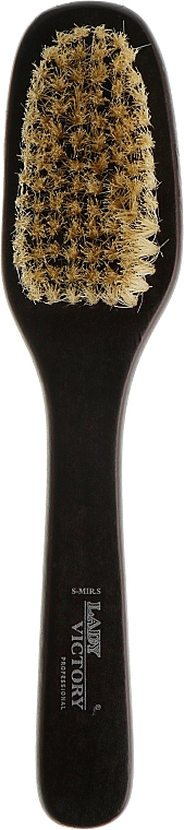 Щітка-пемза для педикюру - S-FL4-46, на дерев'яній основі, двостороння, 22 см — фото N1