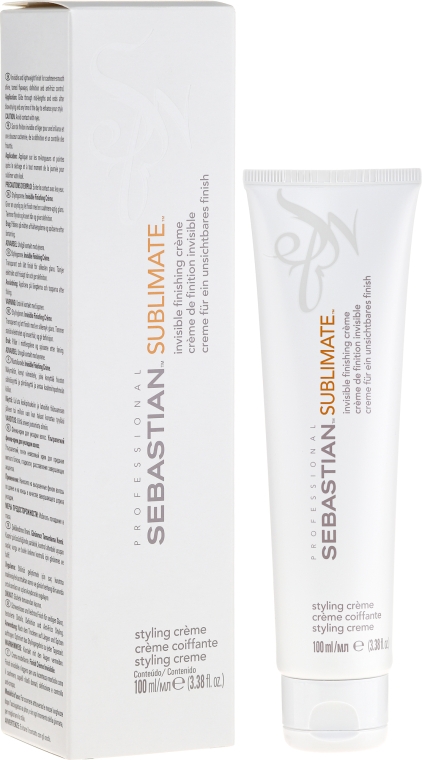 Фініш-крем для укладання волосся - Sebastian Professional Sublimate Invisible Finishing Cream — фото N1