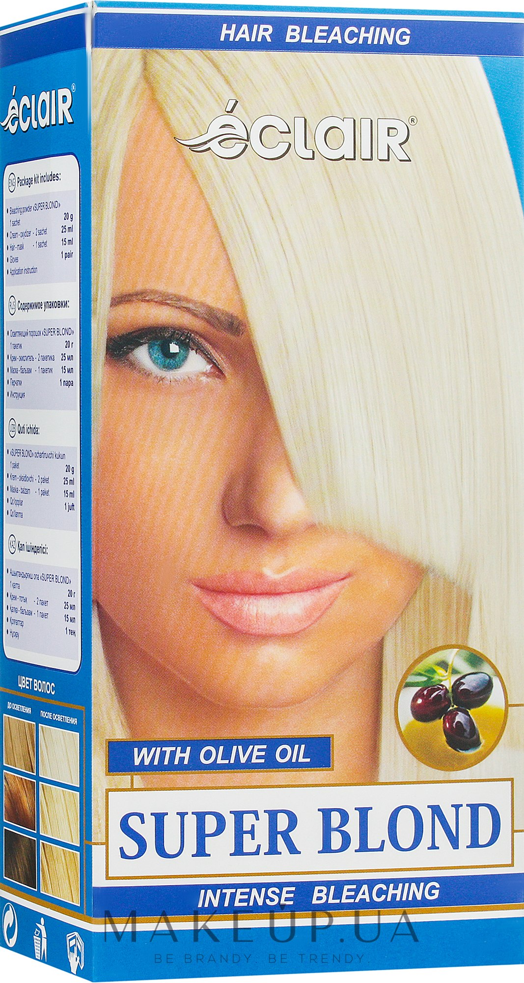 Осветлитель для волос - Eclair — фото Super Blond