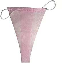 Трусики-стрінги для спа-процедур, рожеві, S/M - Monaco Style — фото N2