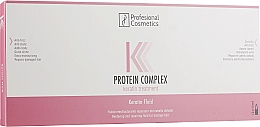 Кератинові ампули для відновлення волосся - Profesional Cosmetics Protein Complex Keratin Fluid — фото N1