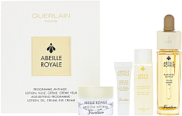 Парфумерія, косметика Набір - Guerlain Abeille Royale Programme Anti Age (cr/7ml + lot/15ml + ser/15ml + eye/cr/3ml)